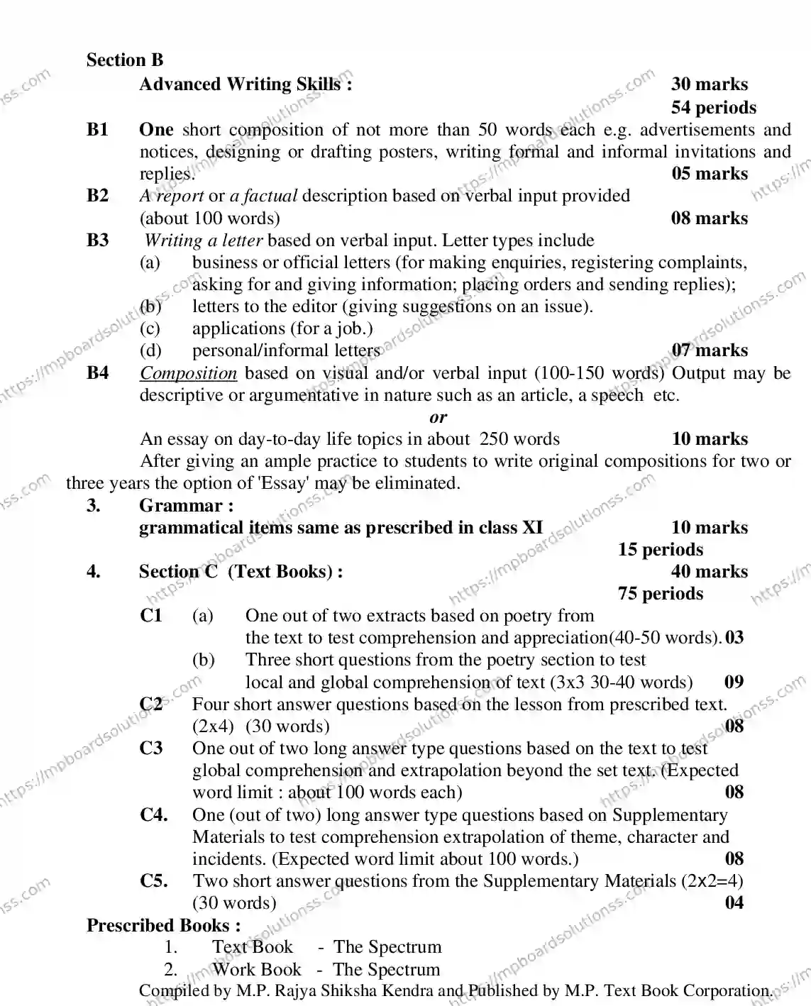 MP Board Class 12 ENGLISH-GENERAL-356564 2018 Sample Paper Image 3