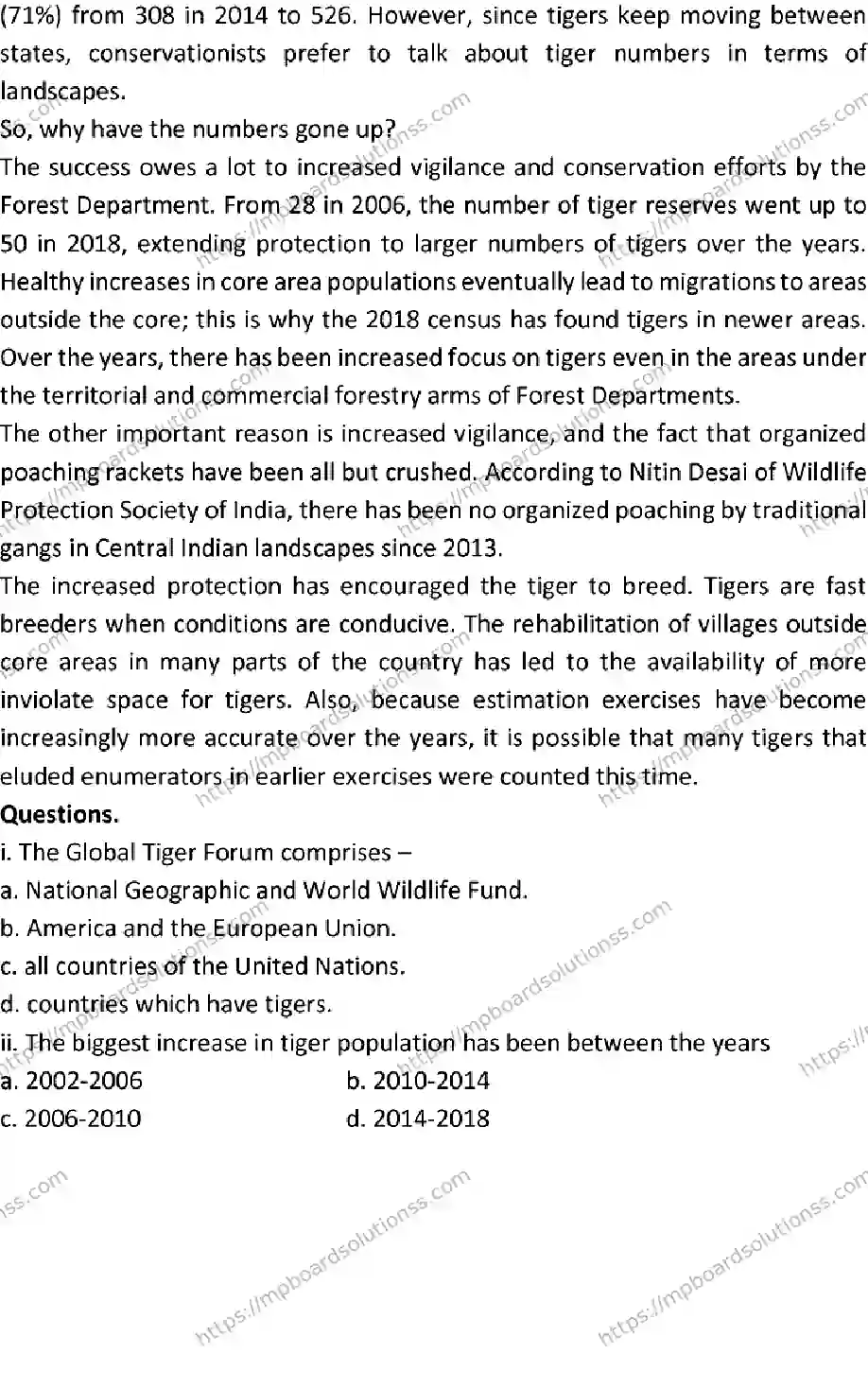 MP Board Class 12 ENGLISH-SET-D 2023 Sample Paper Image 2