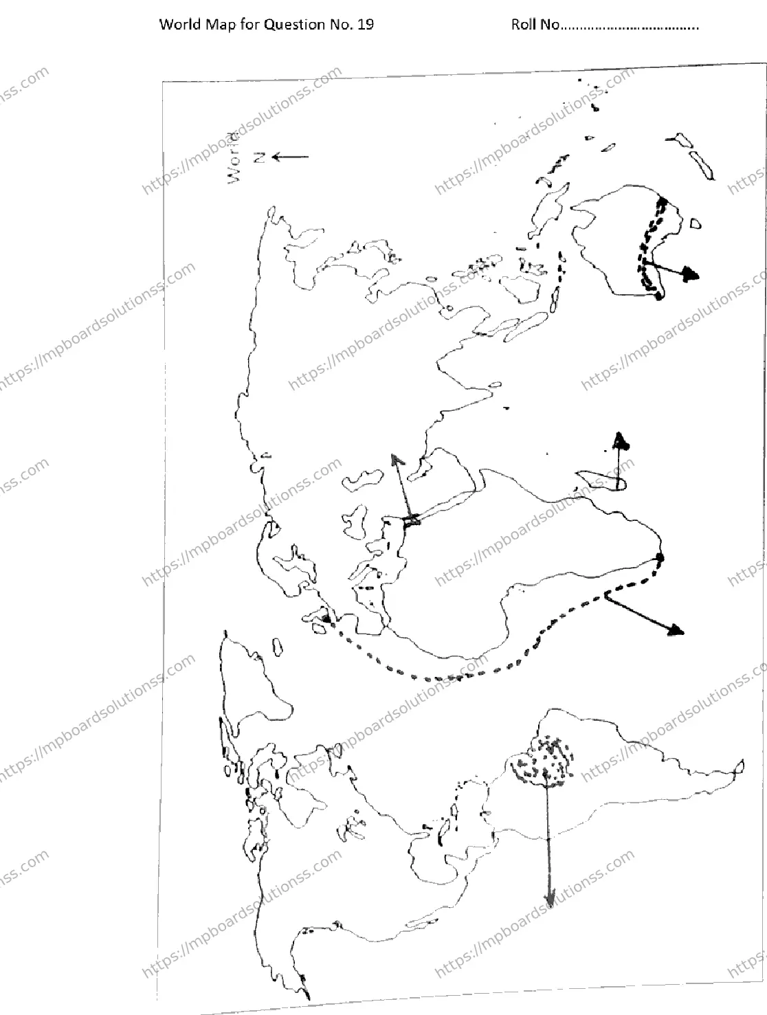 MP Board Class 12 Geography 2026 Sample Paper Image 10