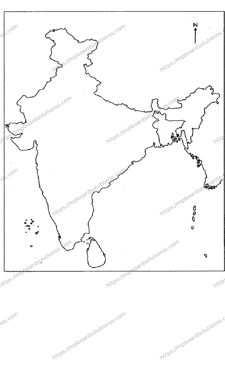 MP Board Class 12 GEOGRAPHY-SET-B 2023 Sample Paper Image 5