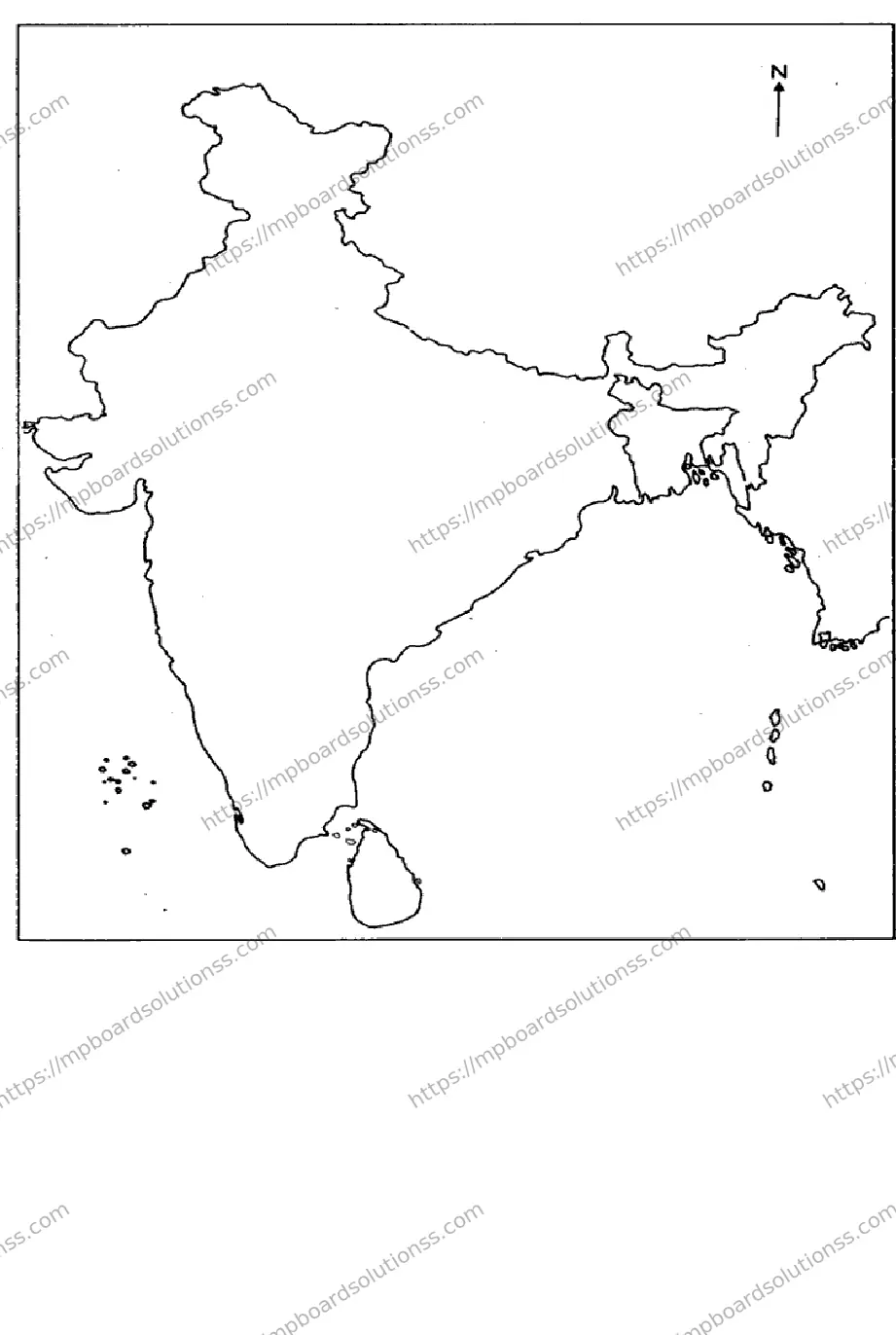MP Board Class 12 GEOGRAPHY-SET-C 2023 Sample Paper Image 5