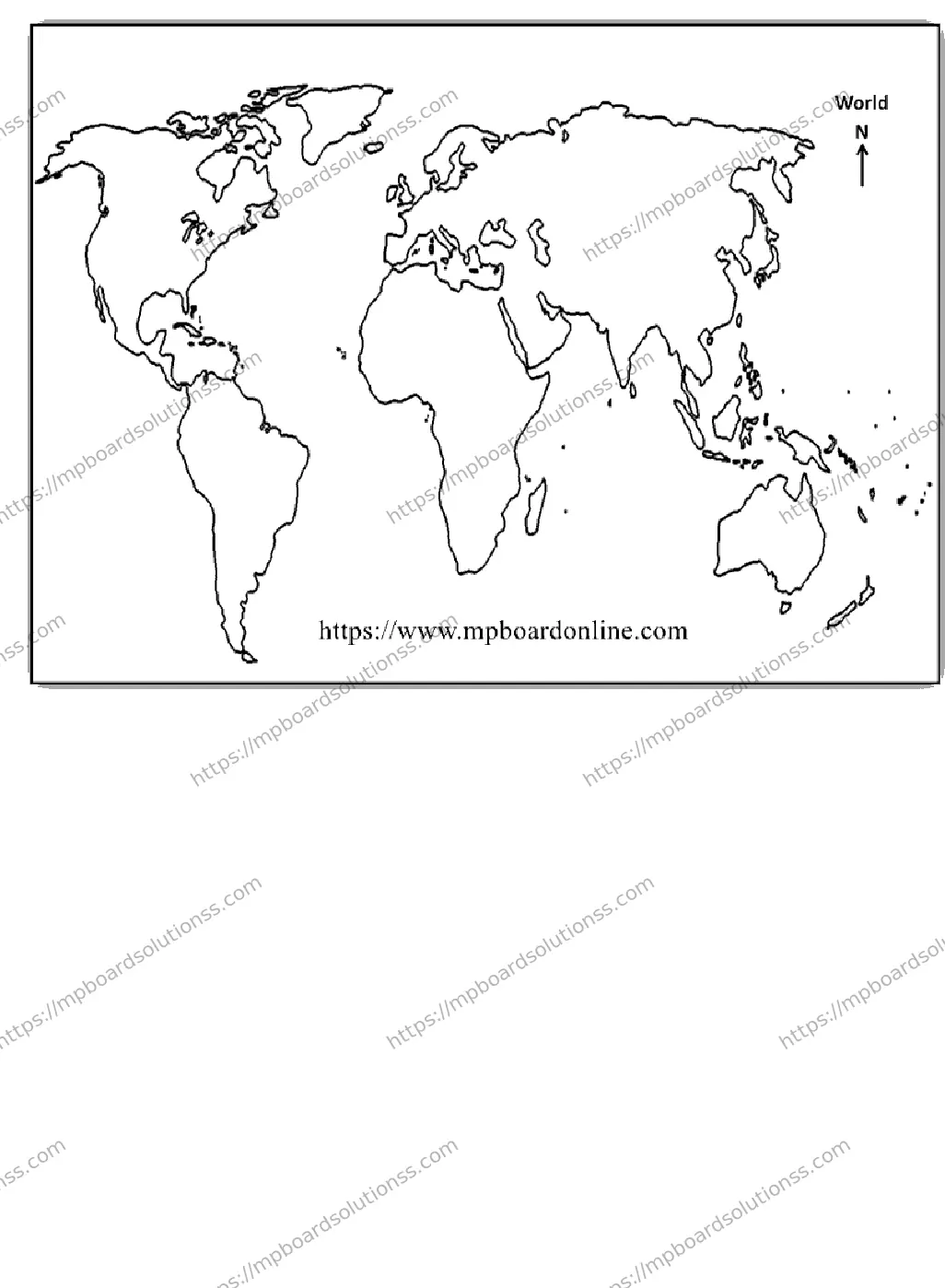 MP Board Class 12 GEOGRAPHY-SET-D 2023 Sample Paper Image 5