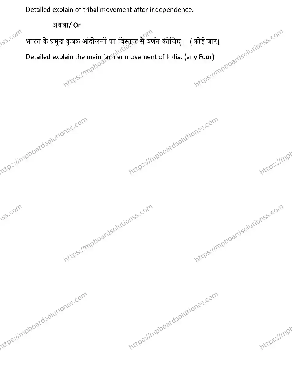 MP Board Class 12 SOCIALOGY 2025 Sample Paper Image 9