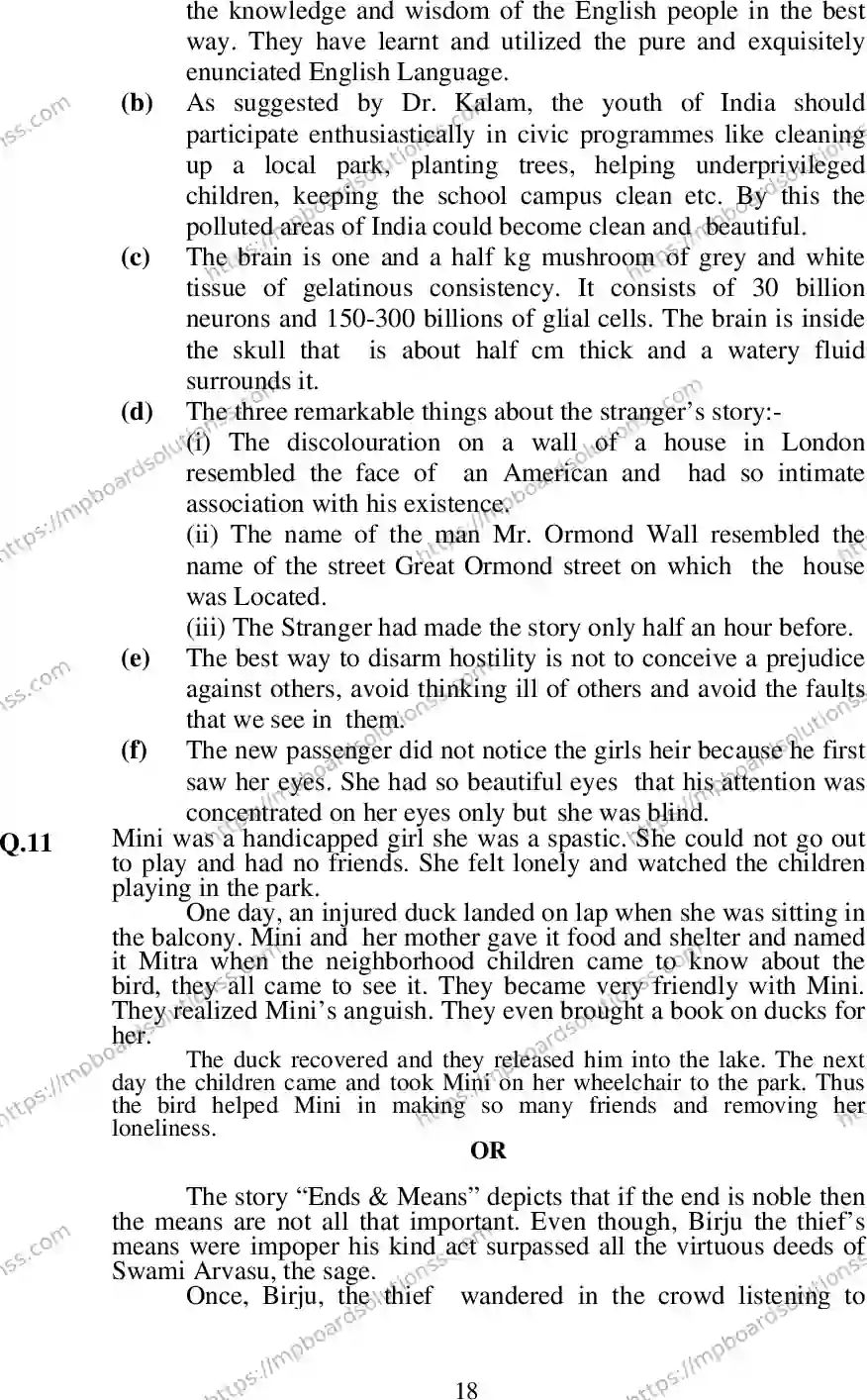 MP Board Class 12 English General 2020 Sample Paper Image 19