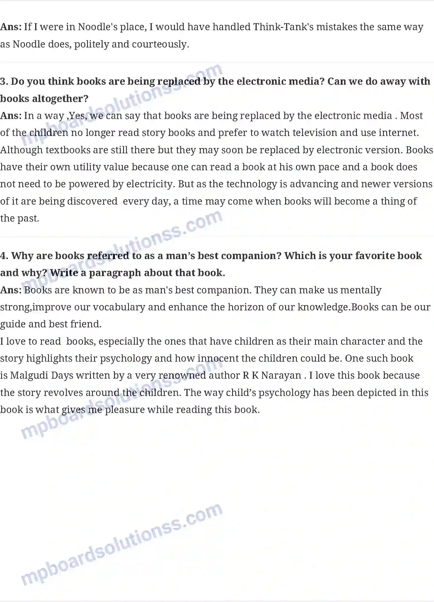 MP Board Book for Class 10 English The Book that Saved the Earth Image 2