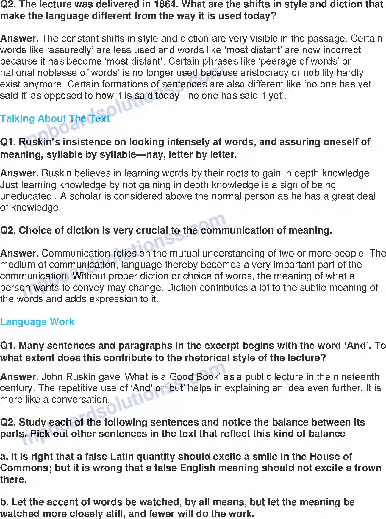 MP Board Book for Class 11 English What Is A Good Book - (Essays) Image 2