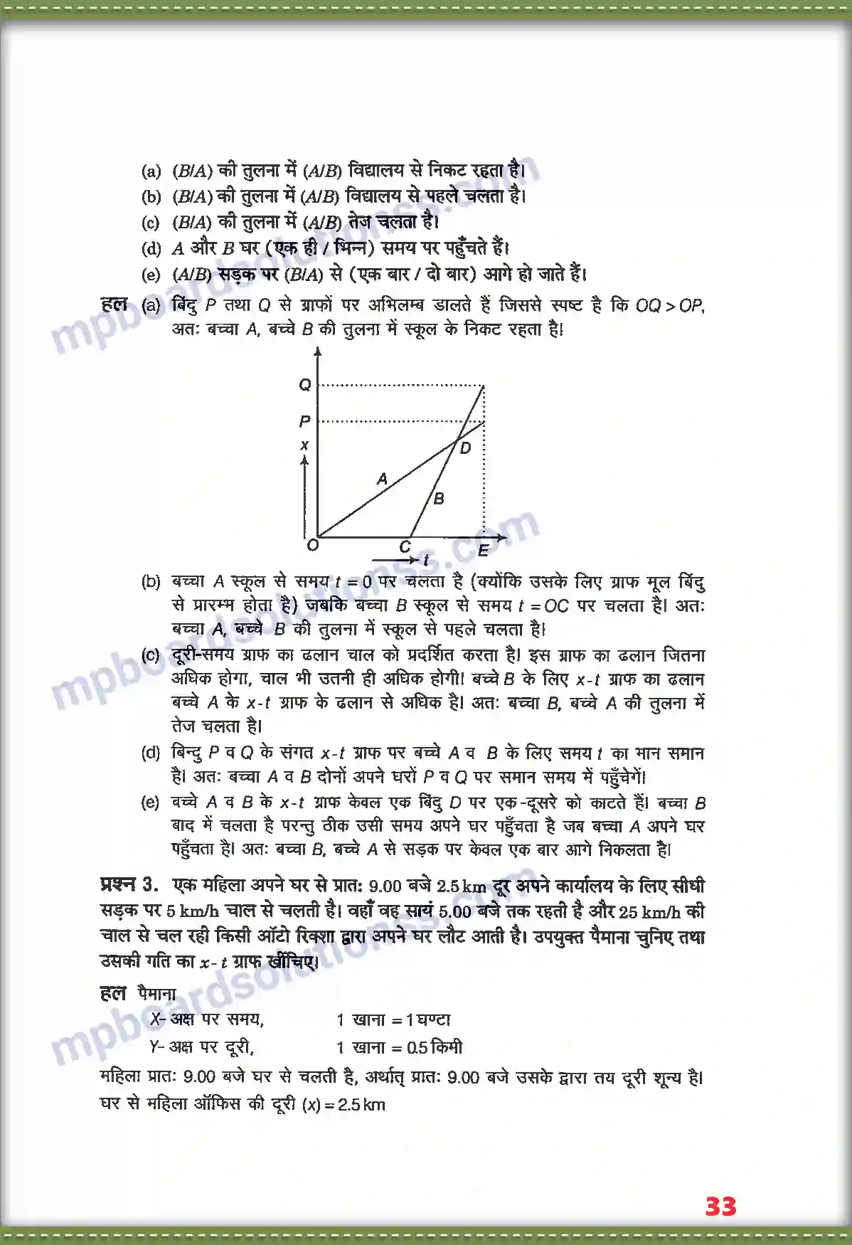 MP Board Book for Class 11 Physics सरल रेखा में गति Image 2