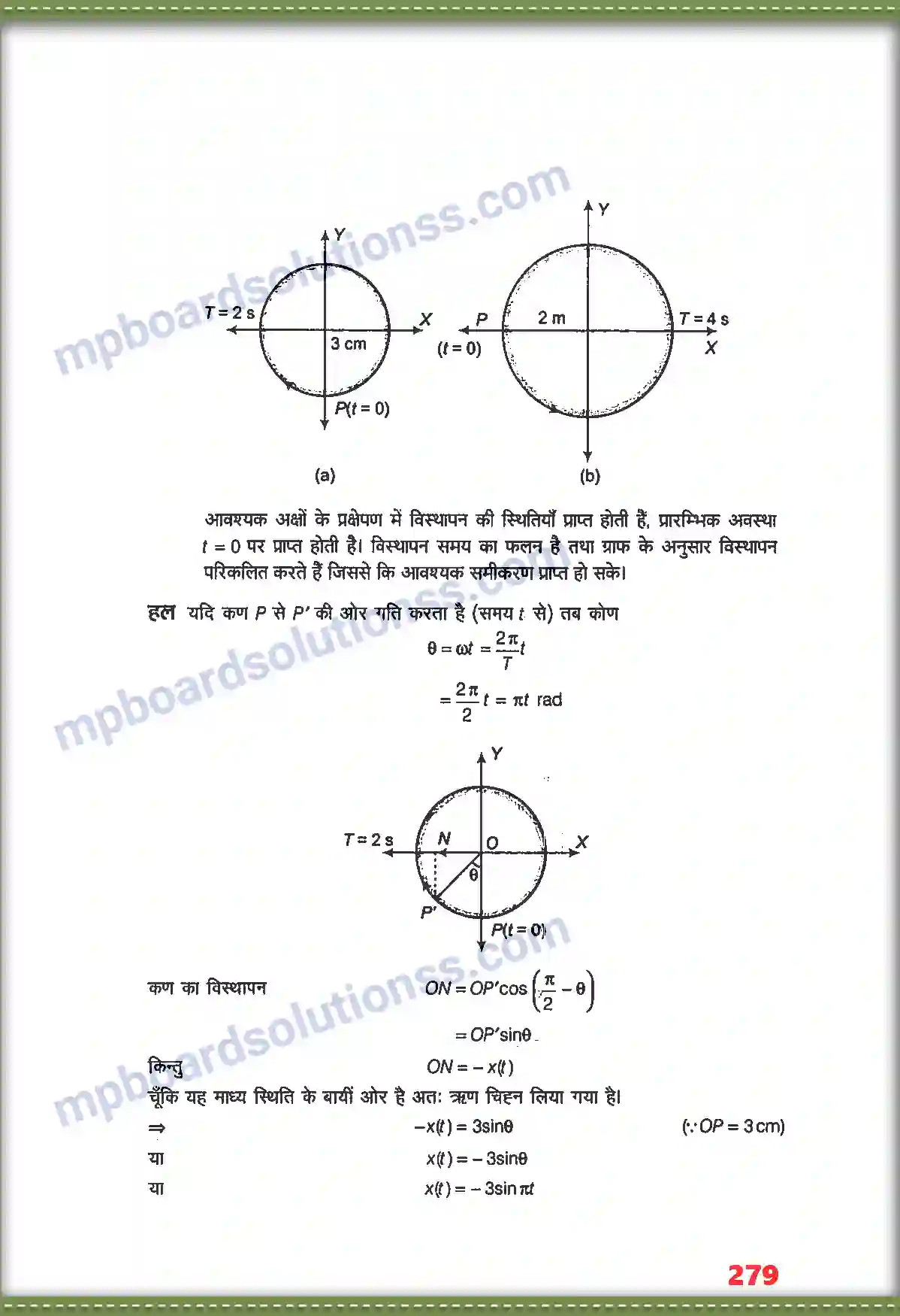 MP Board Book for Class 11 Physics दोलन Image 10