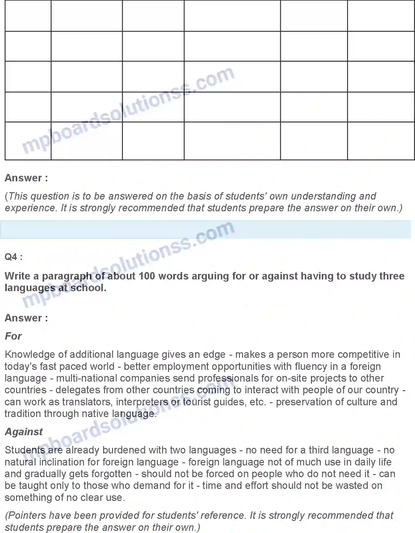 MP Board Book for Class 12 English The Last Lesson Image 10