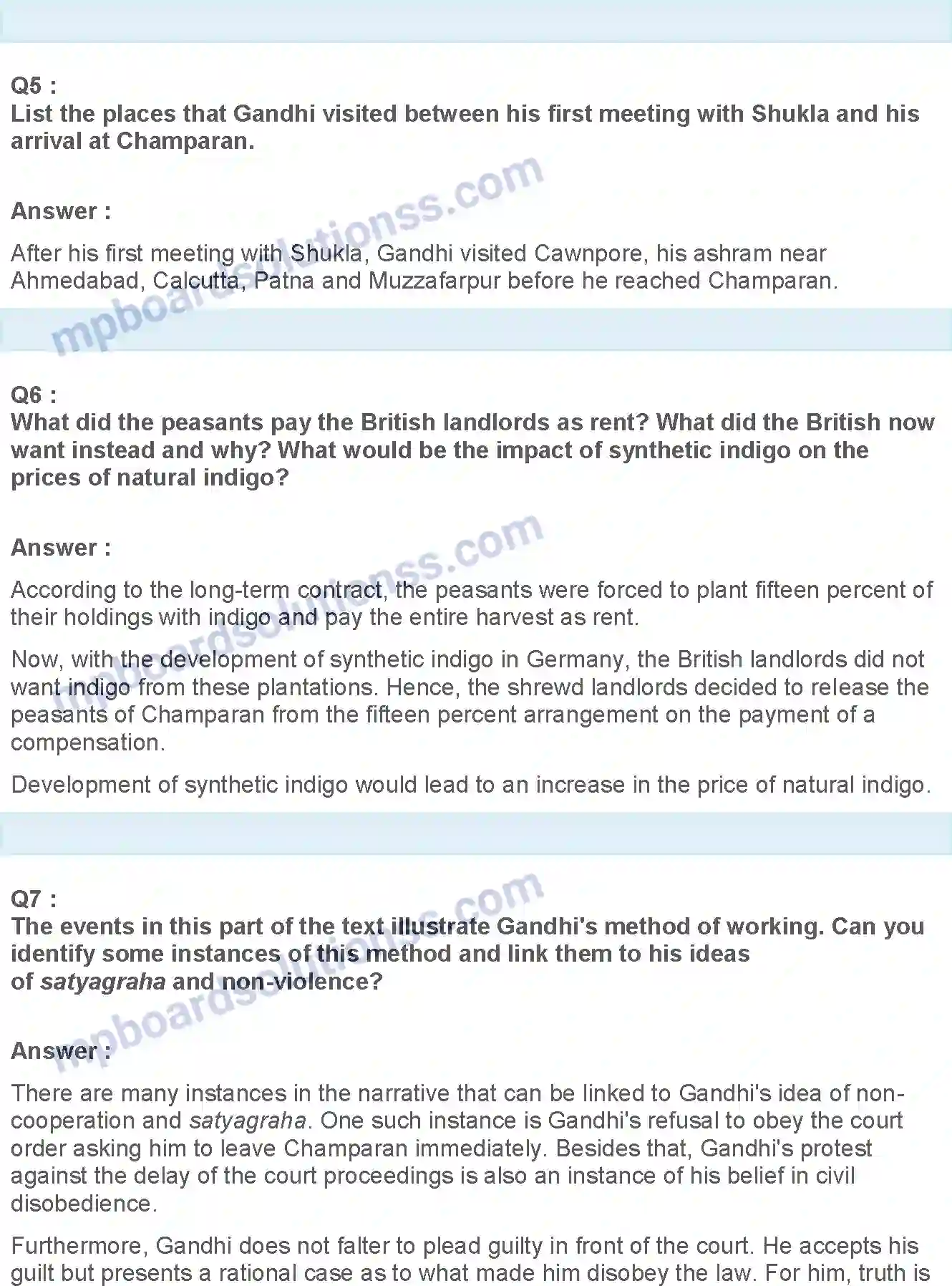 MP Board Book for Class 12 English Indigo Image 3