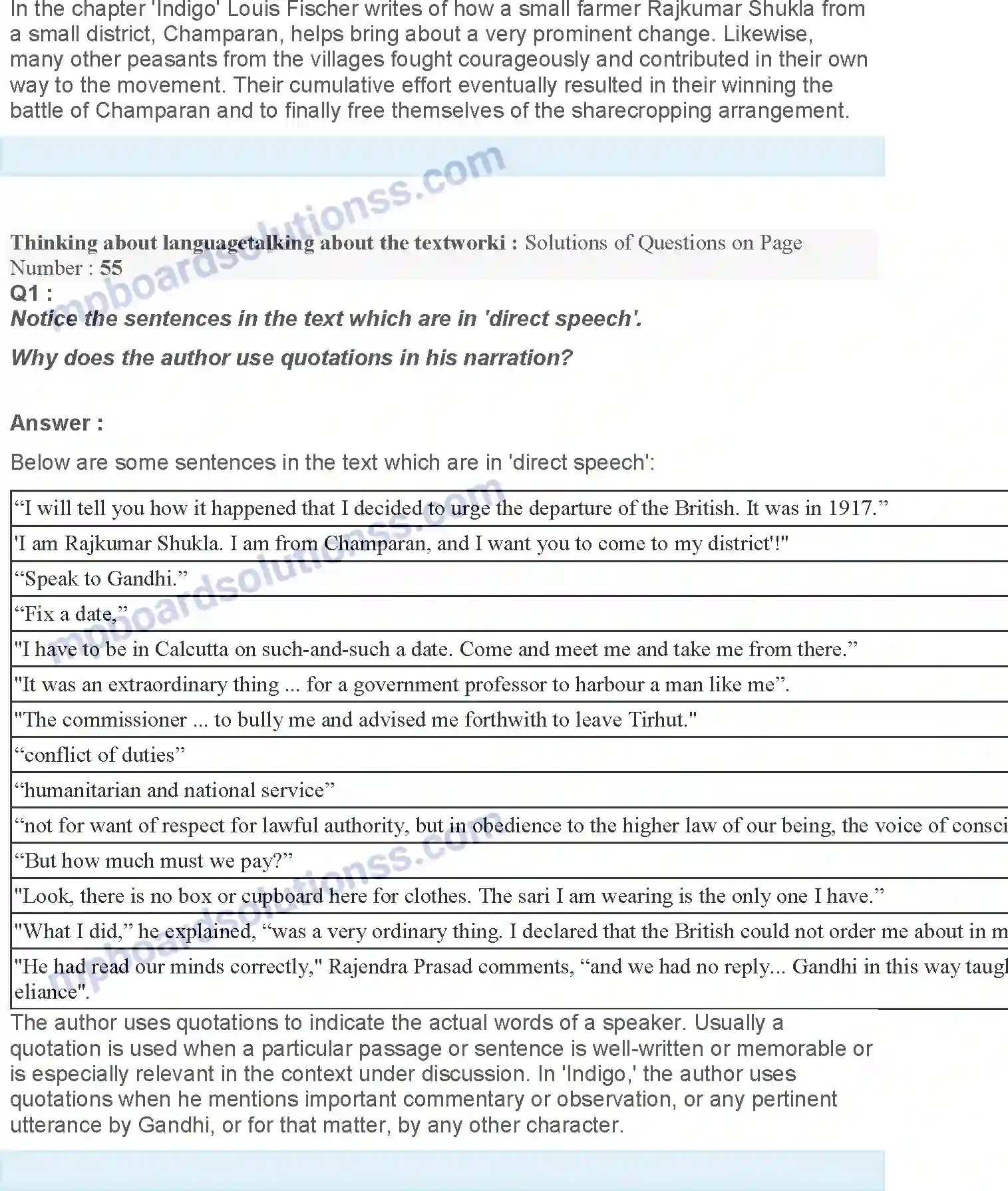 MP Board Book for Class 12 English Indigo Image 6