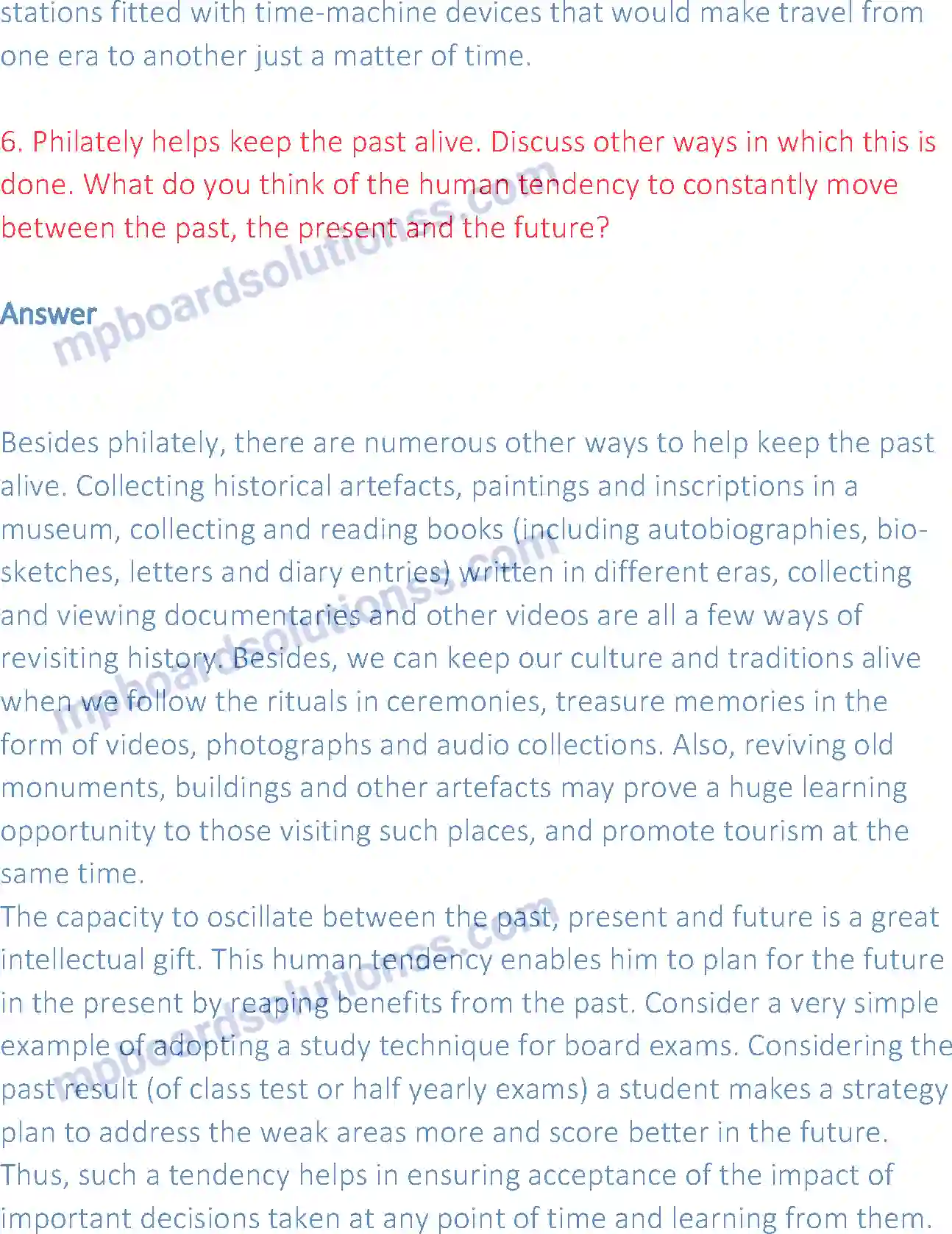 MP Board Book for Class 12 English The Third Level Image 5