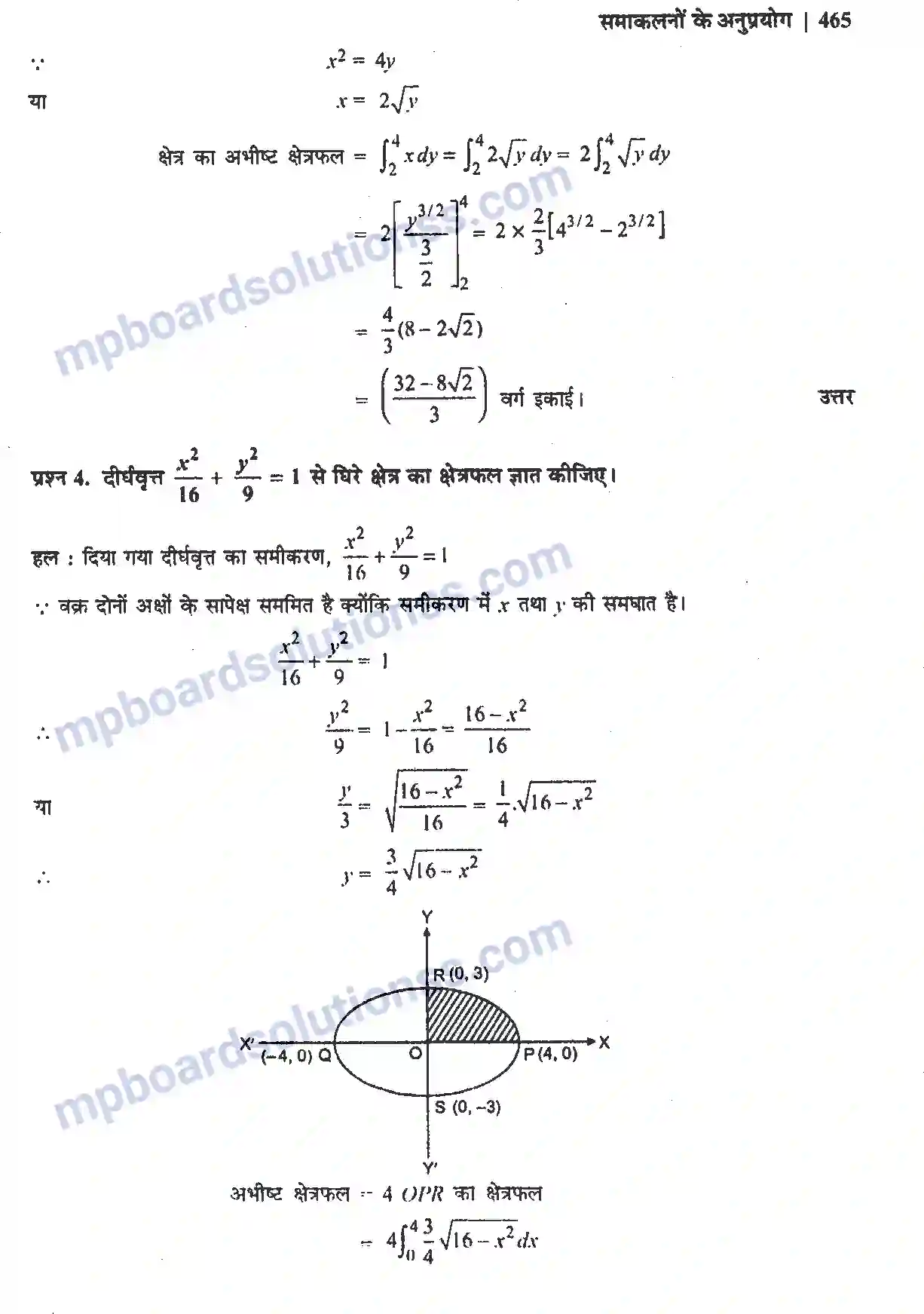MP Board Book for Class 12 Maths समाकलनों के अनुप्रयोग Image 3