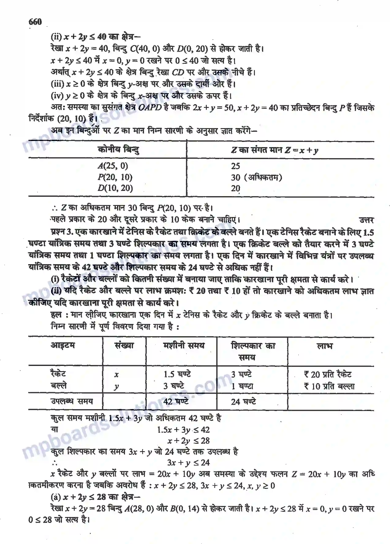 MP Board Book for Class 12 Maths रैखिक प्रोग्रामन Image 16