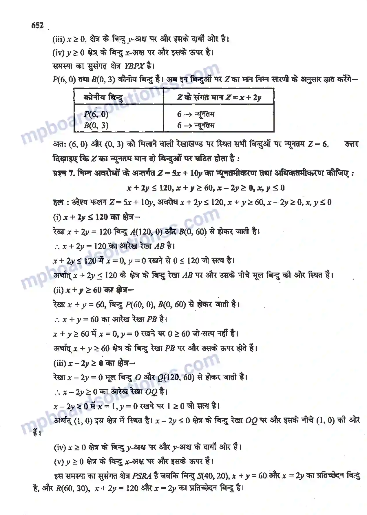 MP Board Book for Class 12 Maths रैखिक प्रोग्रामन Image 8