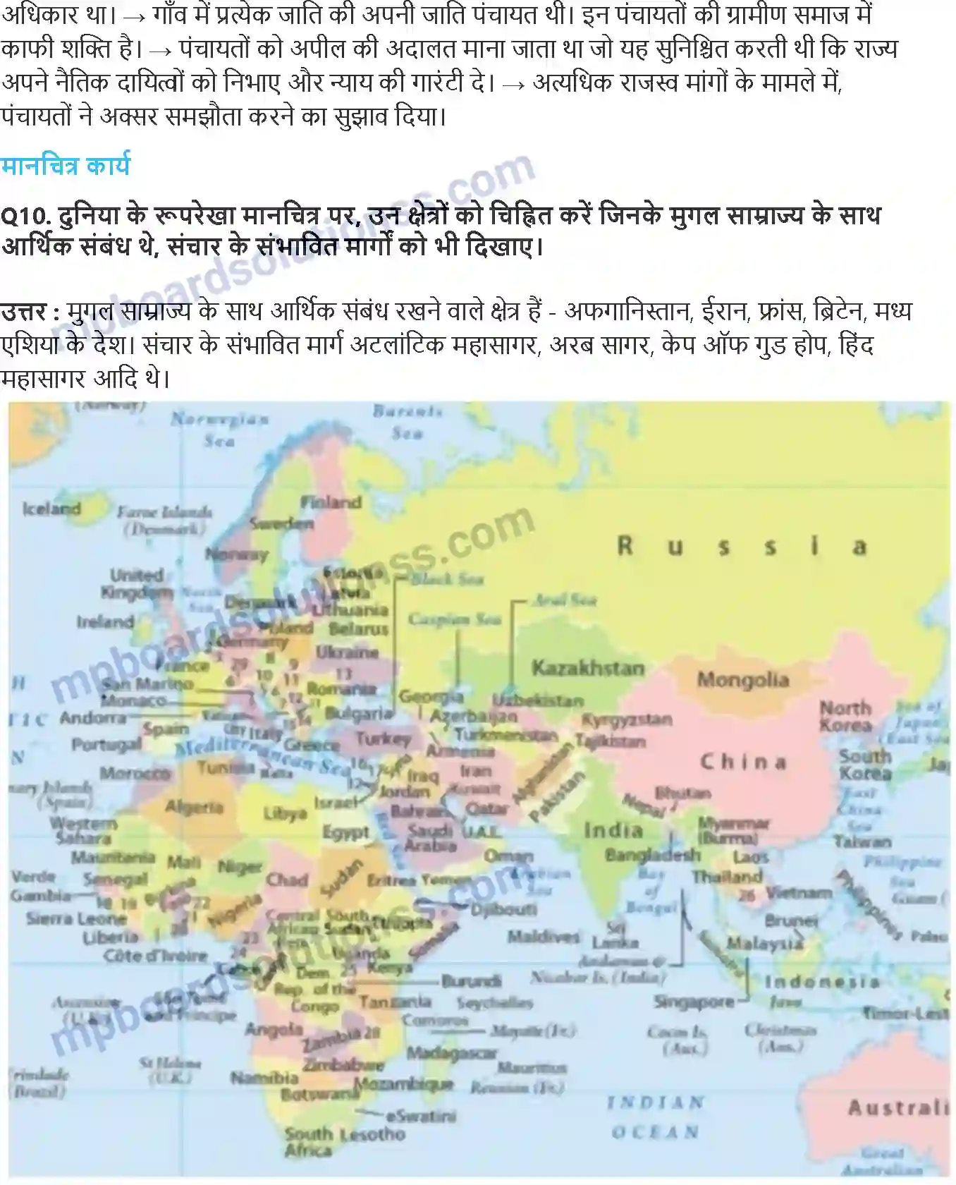 MP Board Book for Class 12 History किसान, ज़मींदार और राज्य कृषि समाज और मुग़ल साम्राज्य Image 4