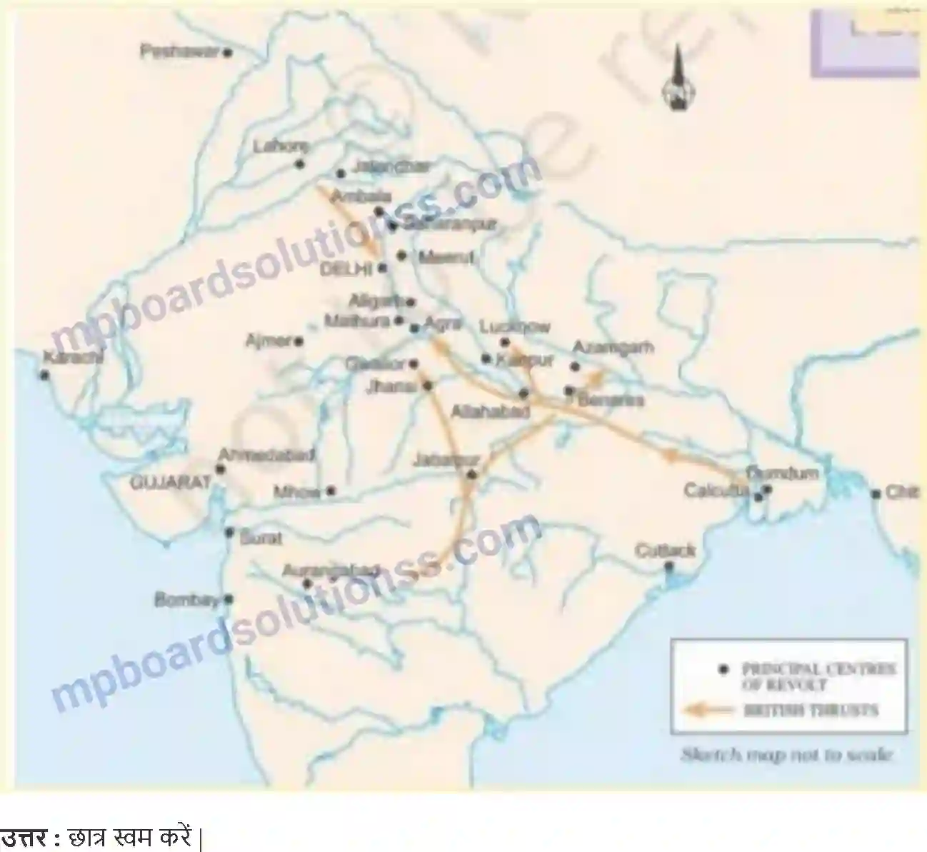 MP Board Book for Class 12 History विद्रोही और राज 1857 का आंदोलन और उसके व्याख्यान Image 5
