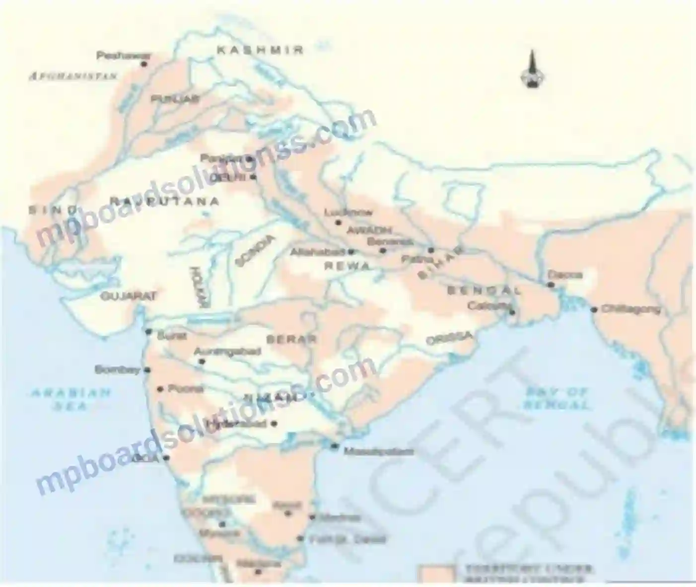 MP Board Book for Class 12 History औपनिवेशिक शहर नगरीकरण, नगर योजना, स्थापत्य Image 6