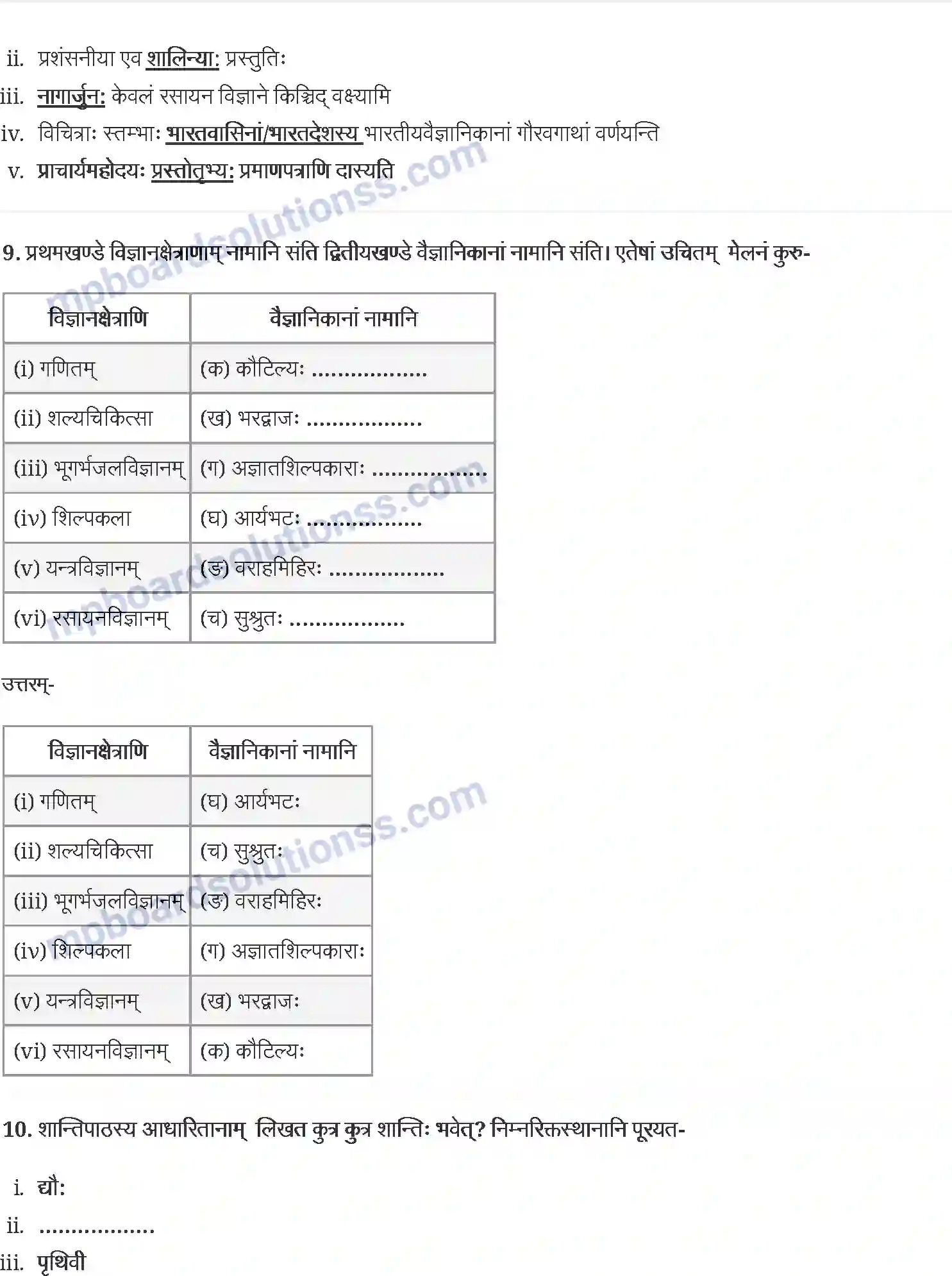 MP Board Book for Class 12 Sanskrit आश्चर्यमयं विज्ञानजगत् Image 6