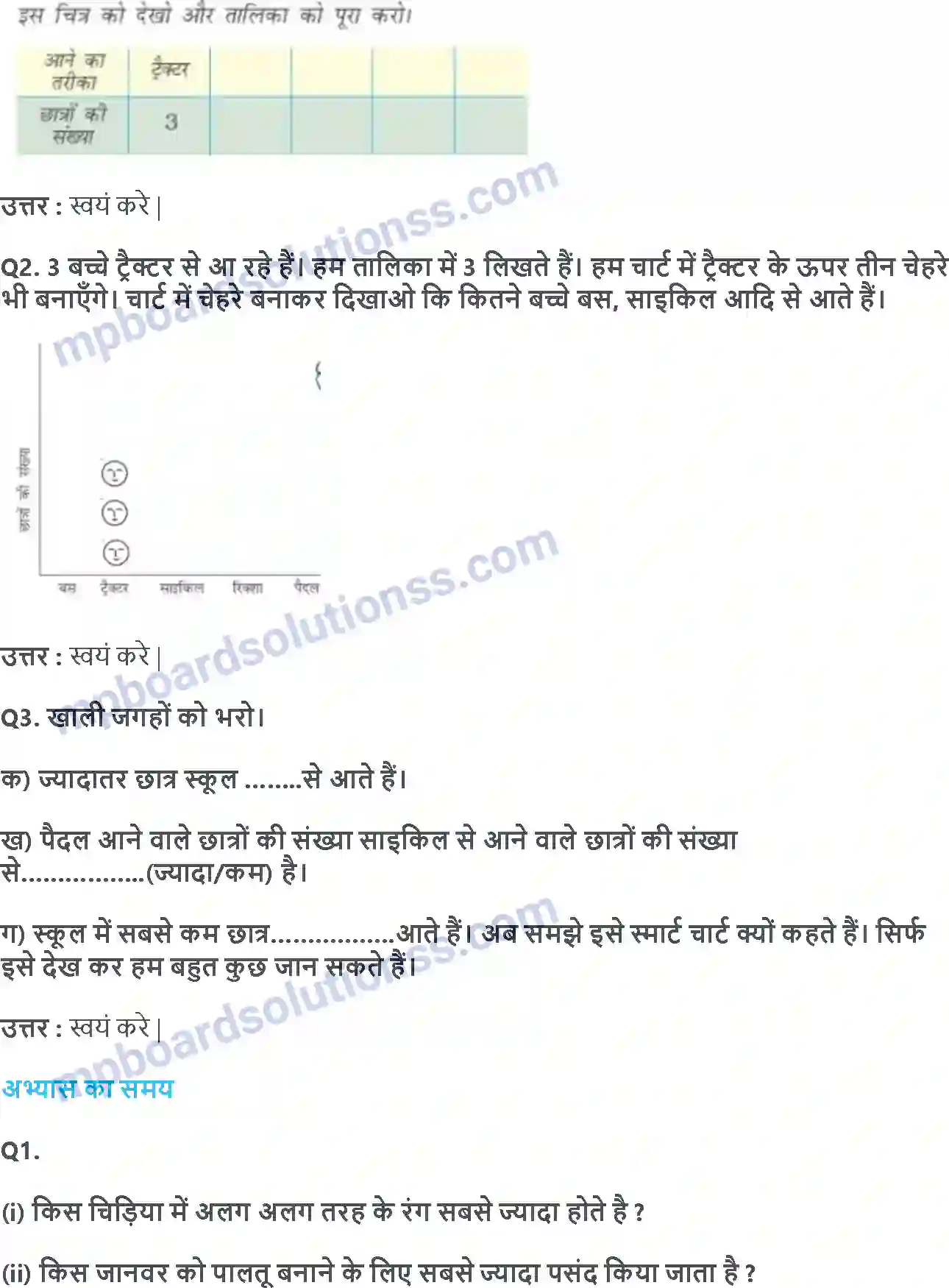 MP Board Book for Class 3 Maths स्मार्ट चार्ट Image 7