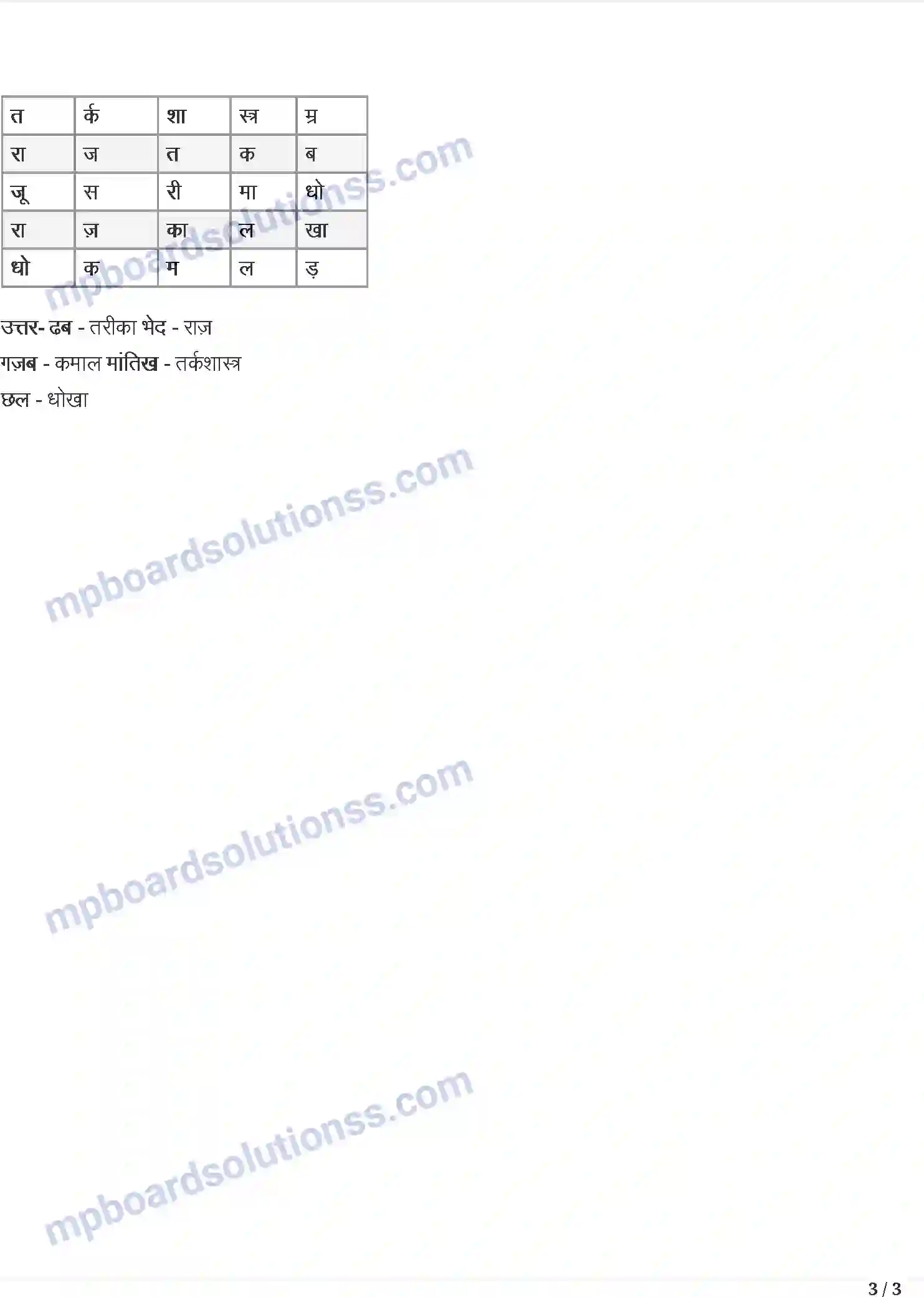MP Board Book for Class 4 Hindi पढ़क़्क़ू कि सूझ Image 3