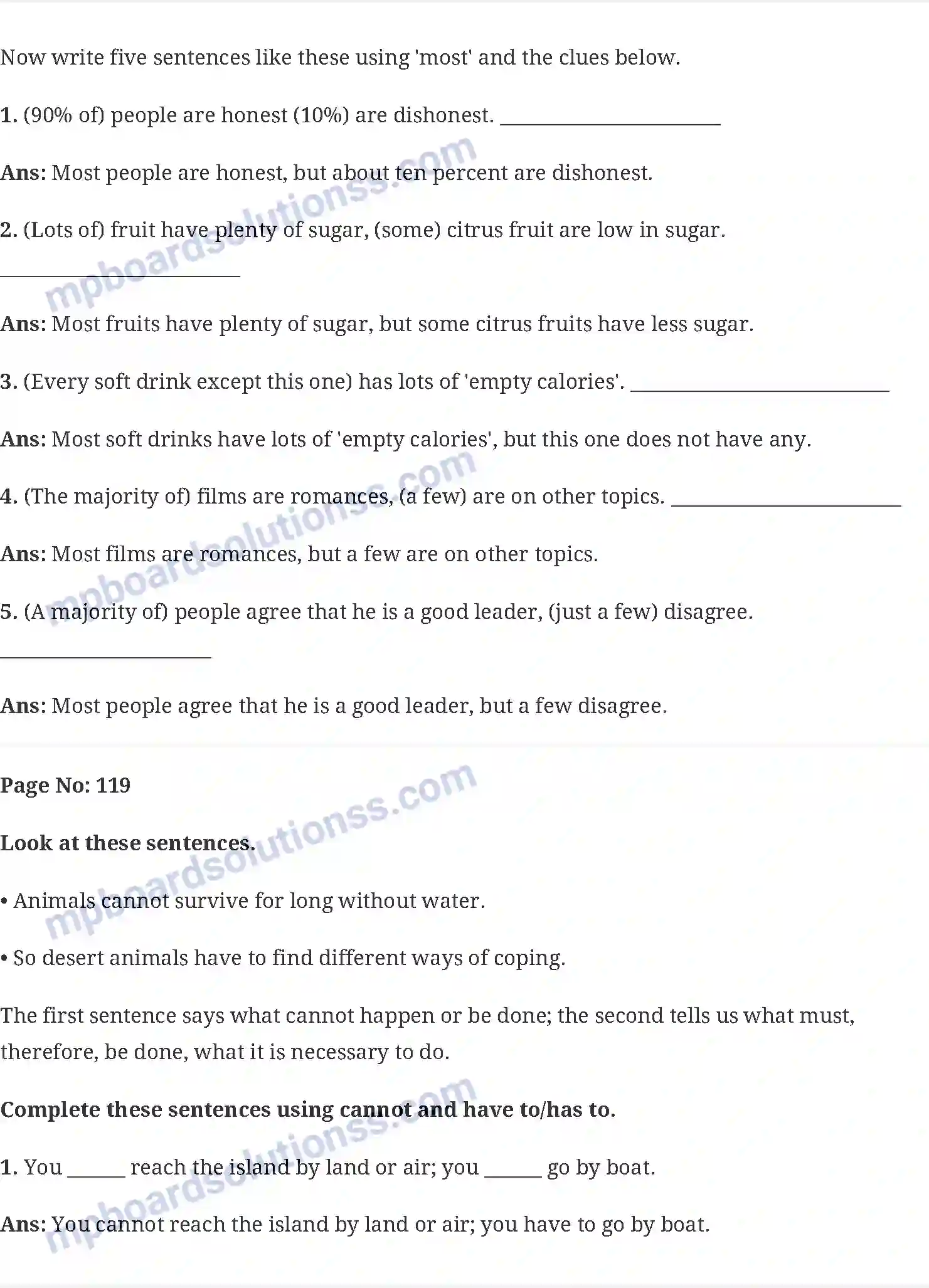 MP Board Book for Class 6 English Desert Animals Image 3