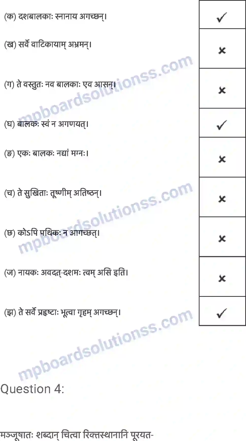 MP Board Book for Class 6 Sanskrit दशमः त्वम असि Image 5