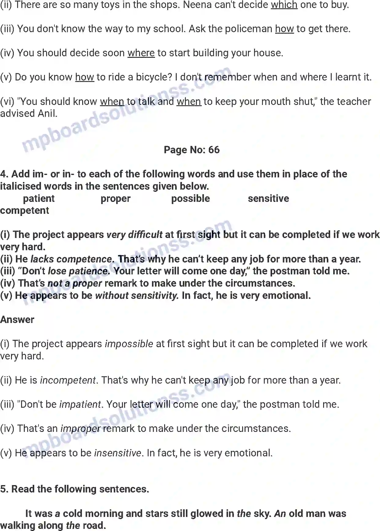 MP Board Book for Class 7 English The Ashes That Made Trees Bloom Image 5
