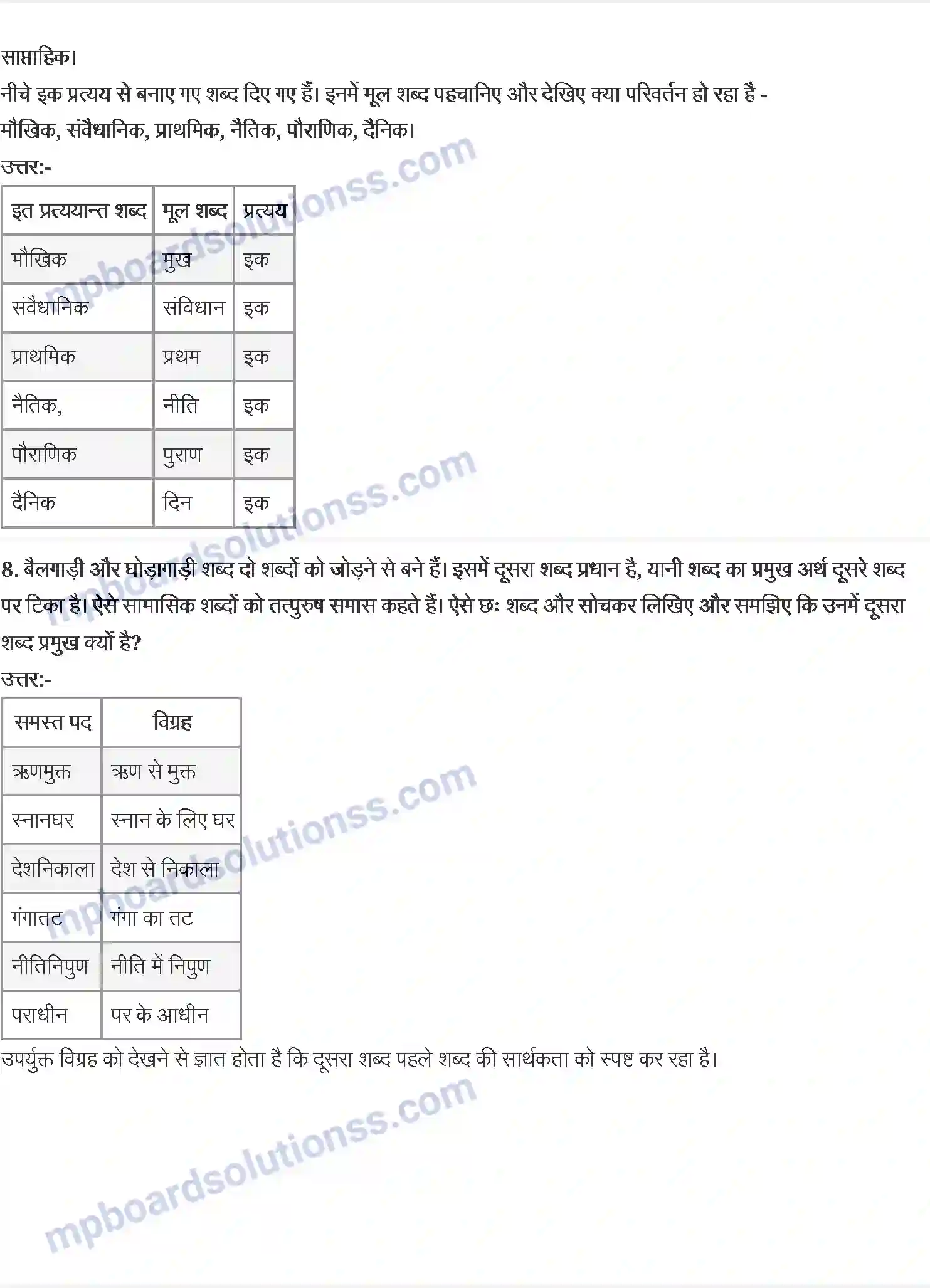 MP Board Book for Class 7 Hindi आश्रम का अनुमानित व्यय Image 3