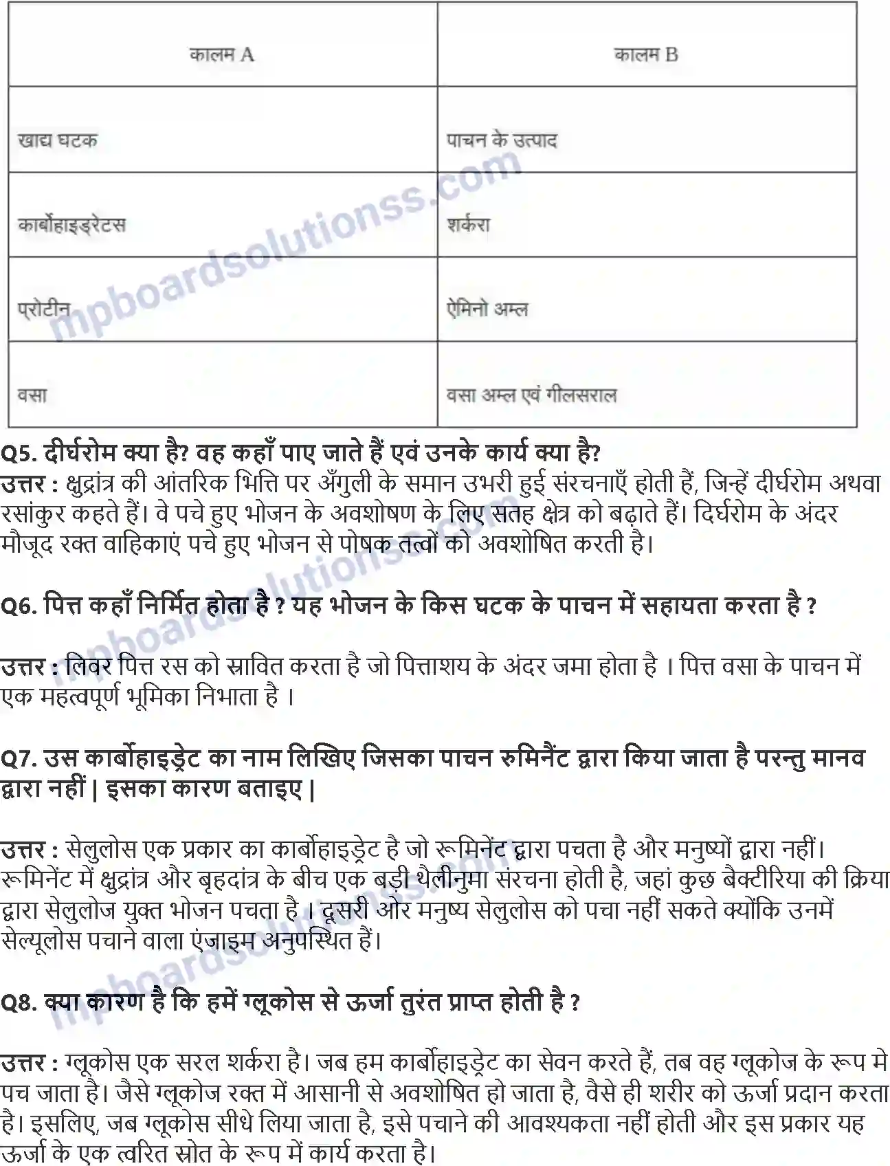 MP Board Book for Class 7 Science प्राणियों में पोषण Image 3