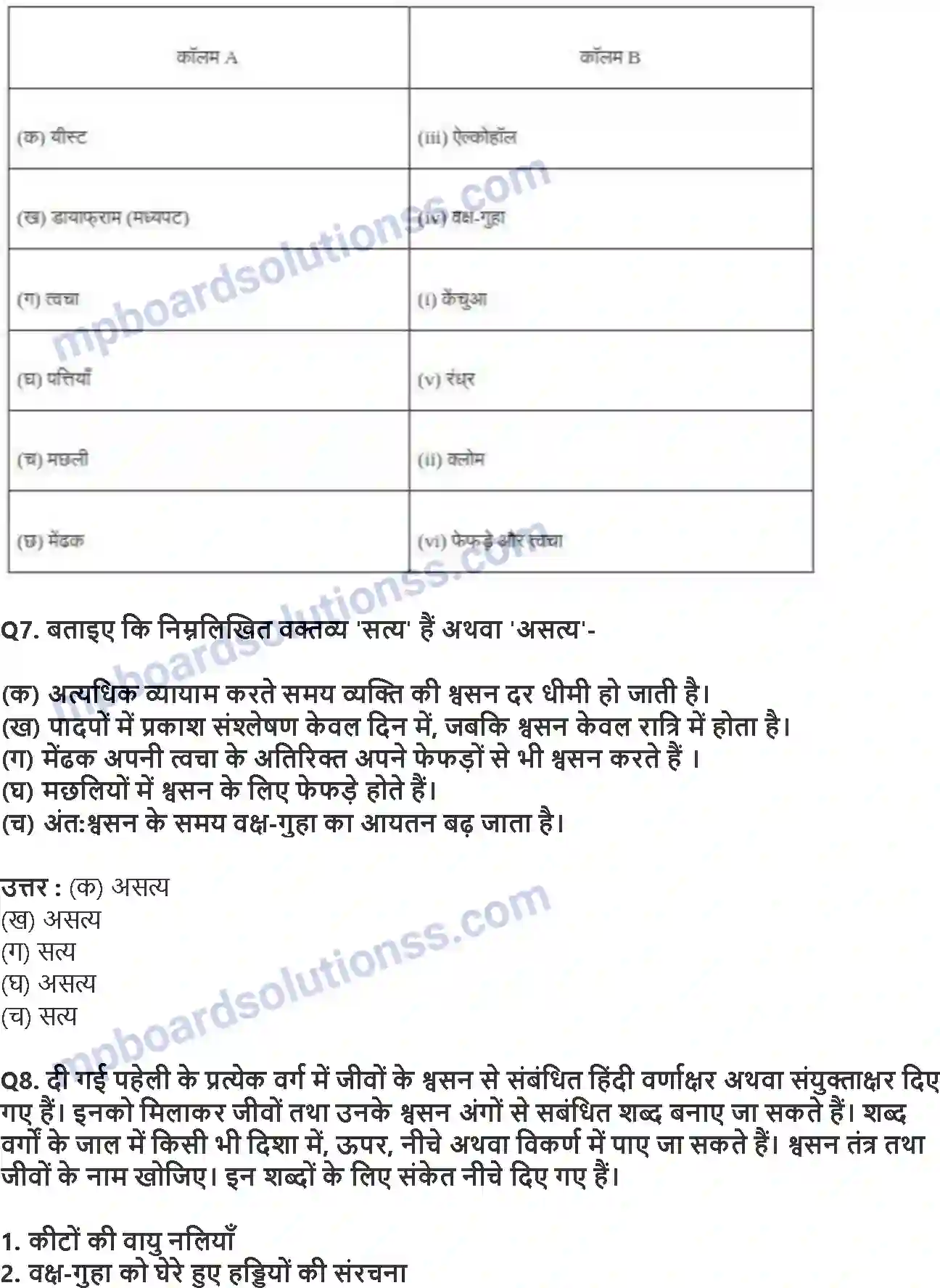 MP Board Book for Class 7 Science जीवों में श्वसन Image 4