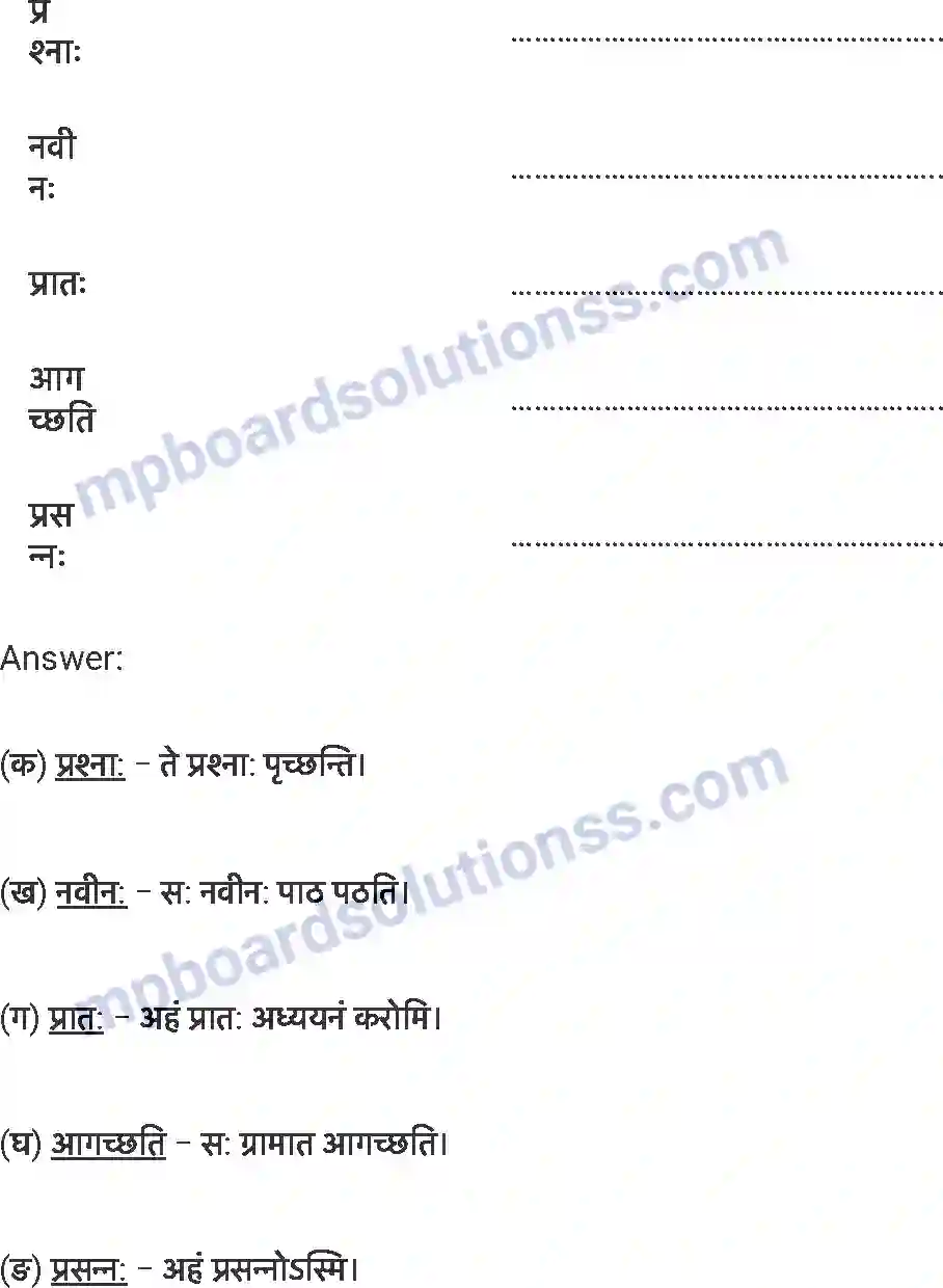 MP Board Book for Class 7 Sanskrit अनारिकाया: जिज्ञासा Image 7