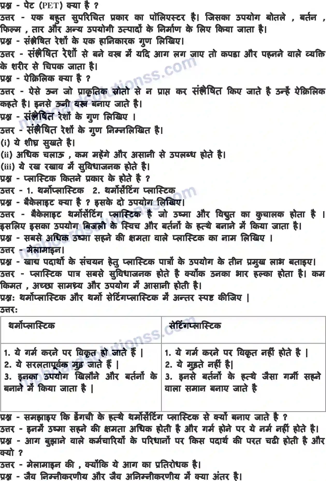 MP Board Book for Class 8 Science संश्लेषित रेशे और प्लास्टिक Image 7