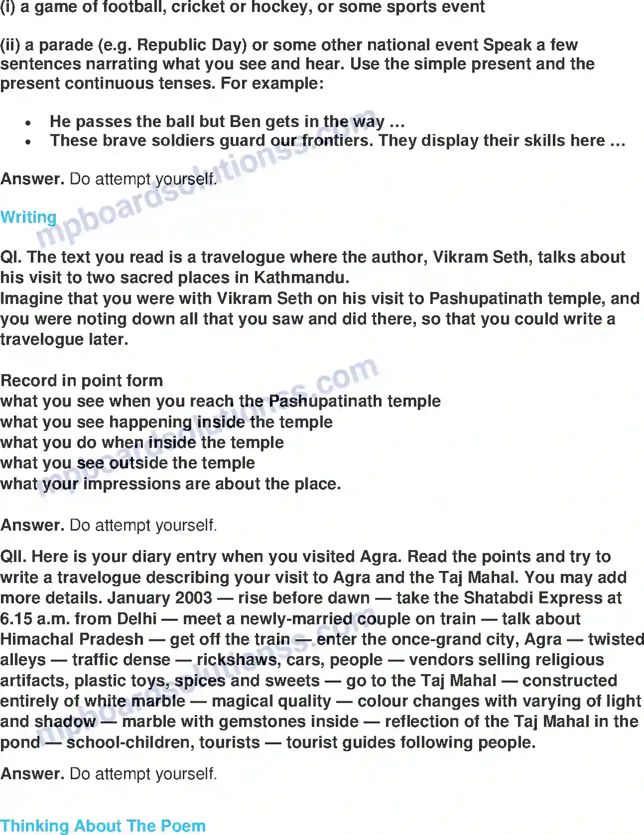 MP Board Book for Class 9 English Kathmandu Image 7