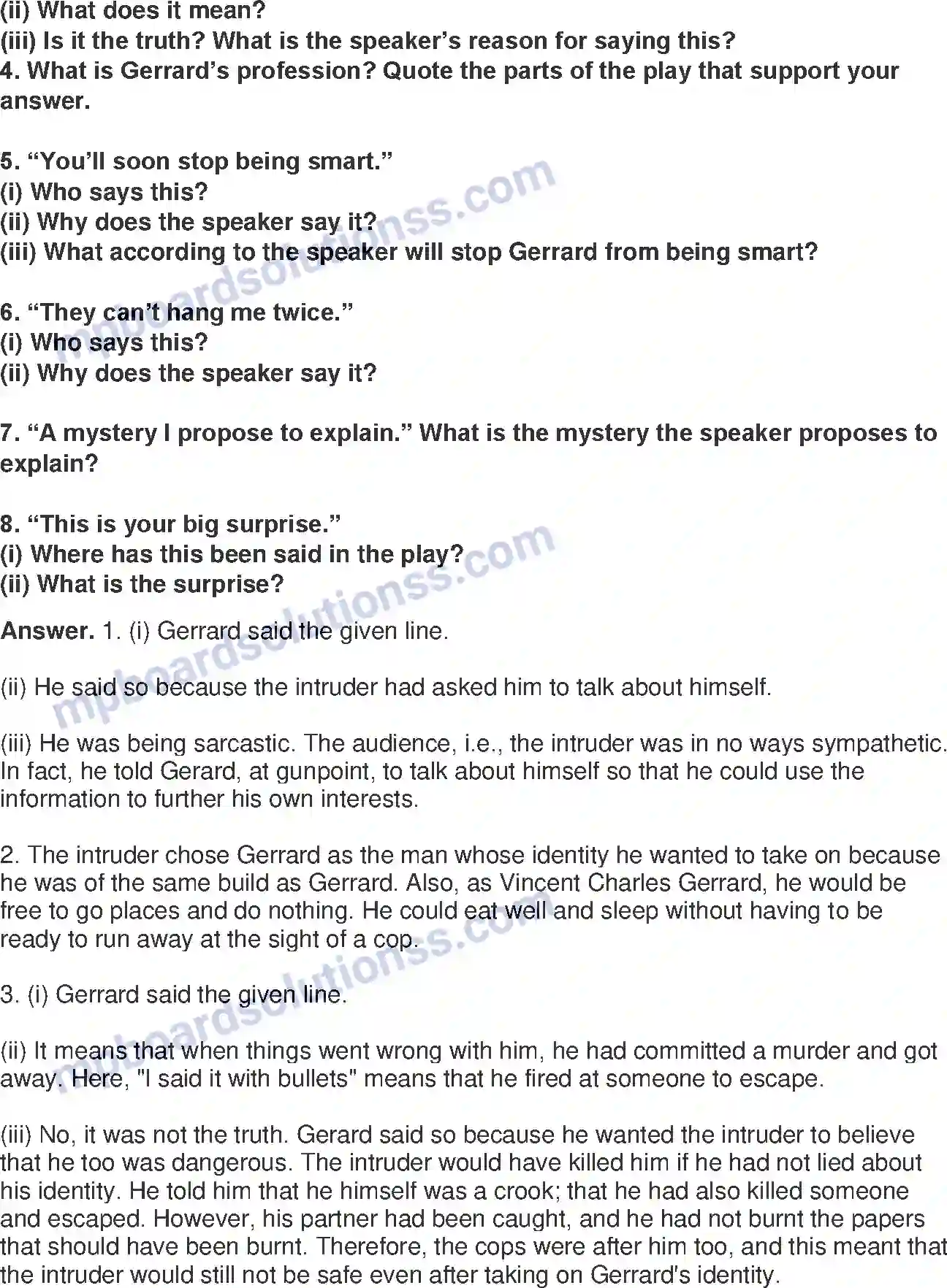 MP Board Book for Class 9 English If I Were You Image 3