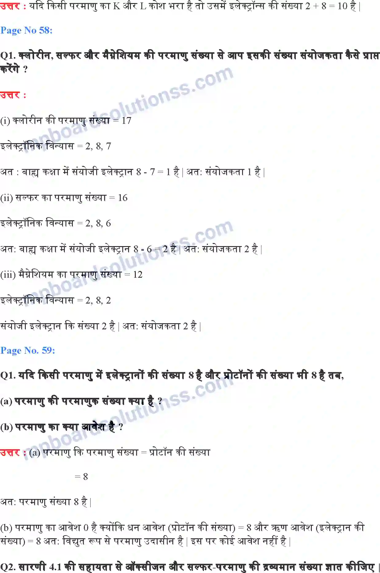 MP Board Book for Class 9 Science परमाणु की संरचना Image 4