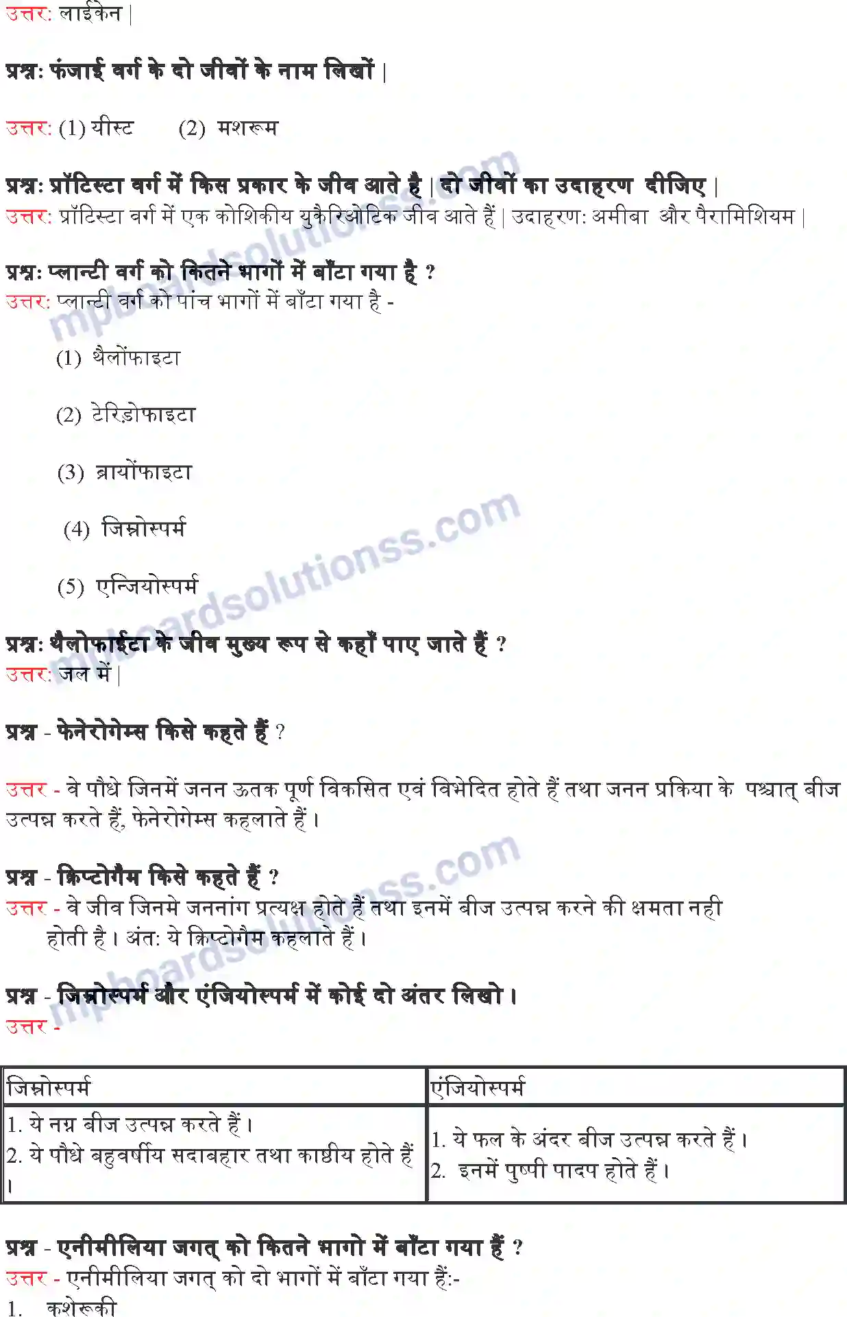MP Board Book for Class 9 Science जीवों में विविधता Image 4