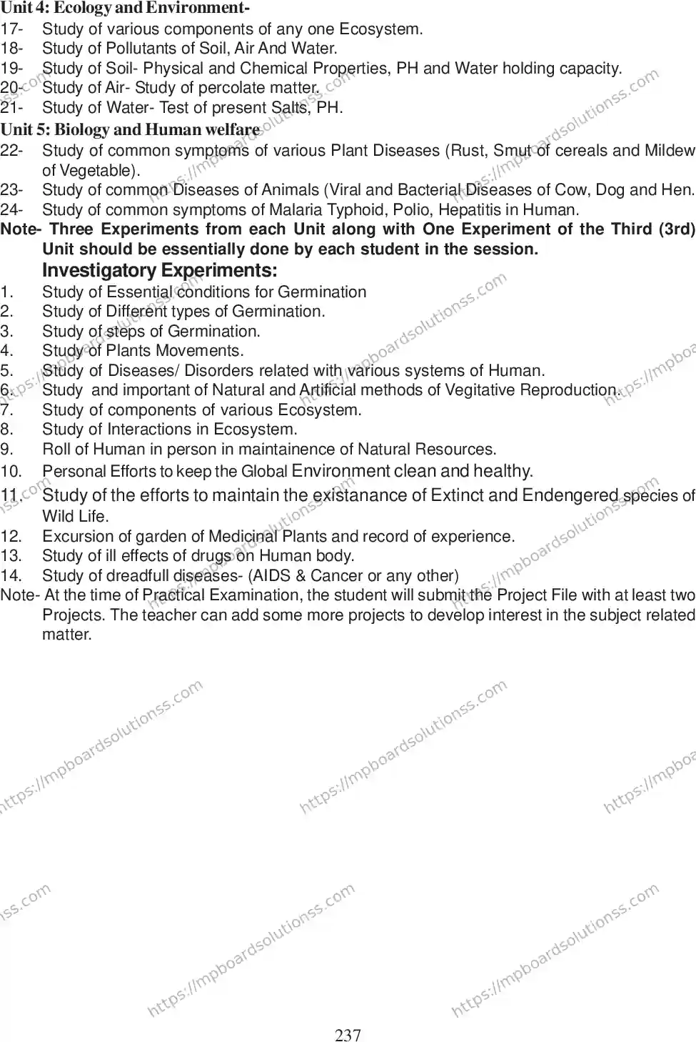 MP Board Class 12 Biology 2020-21 Syllabus Image 13