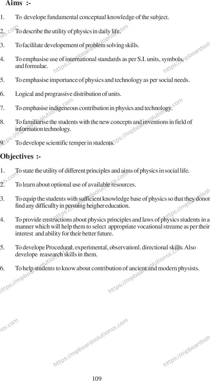 MP Board Class 12 Physics 2020-21 Syllabus Image 2